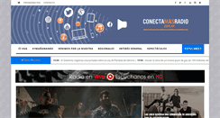 Desktop Screenshot of conectamasradio.com.ar